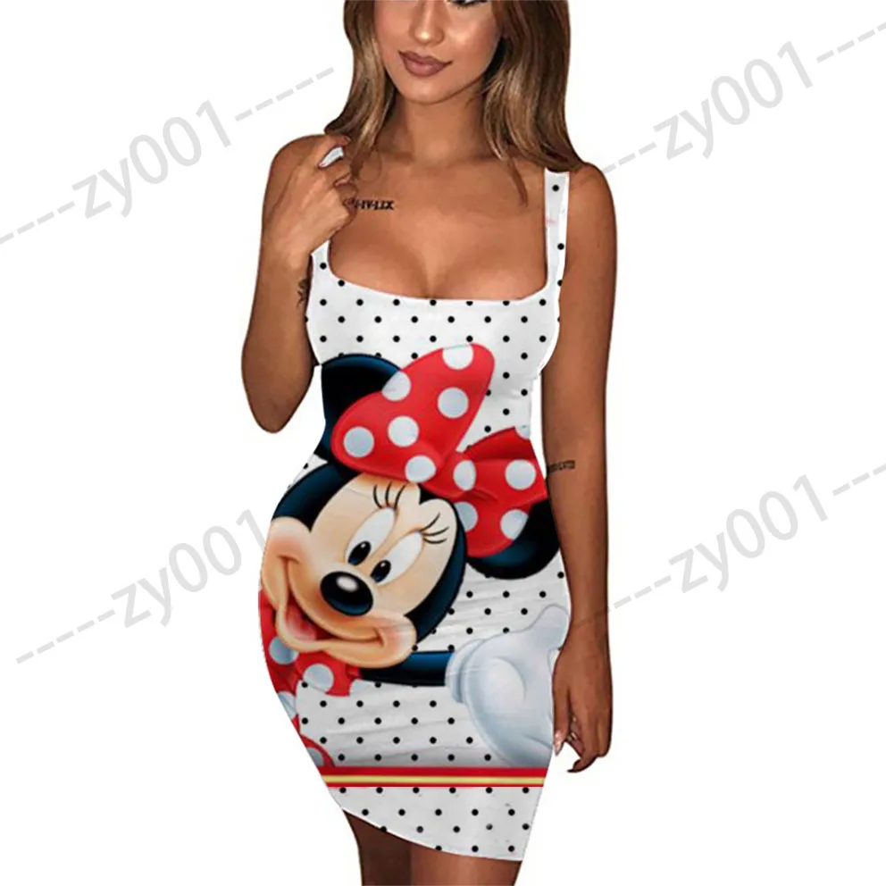 Disney Dress Disney Abiti Estivi Per Donna 2022 Fashion Chic Ed Elegante Abito Donna Playa White Hippie Chic Boho Dresses Sexy