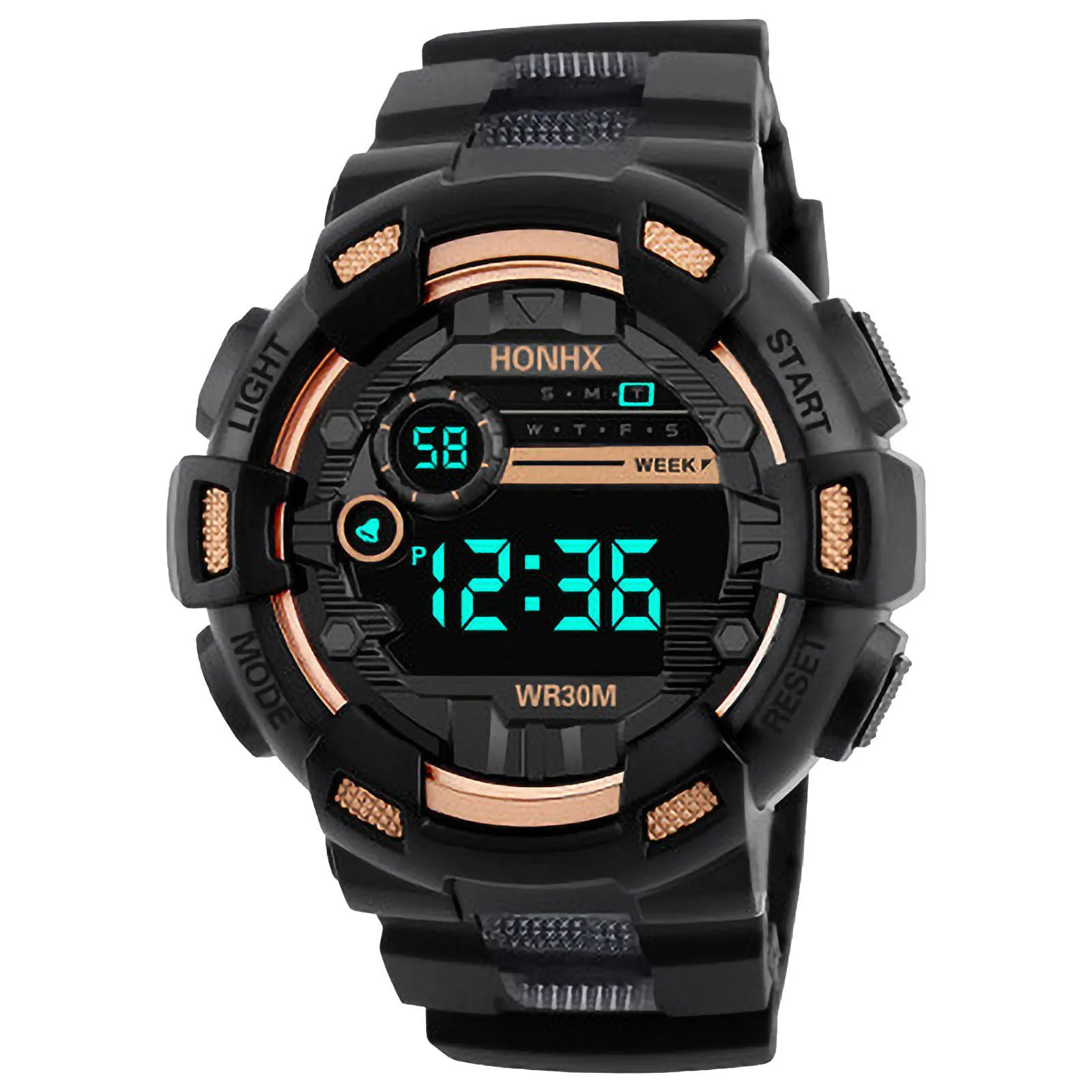 2022 Fashion Men's LED Digital Watch Date Sport Outdoor Electronic Watch for Men Shockproof Military Watches relogio masculino 
