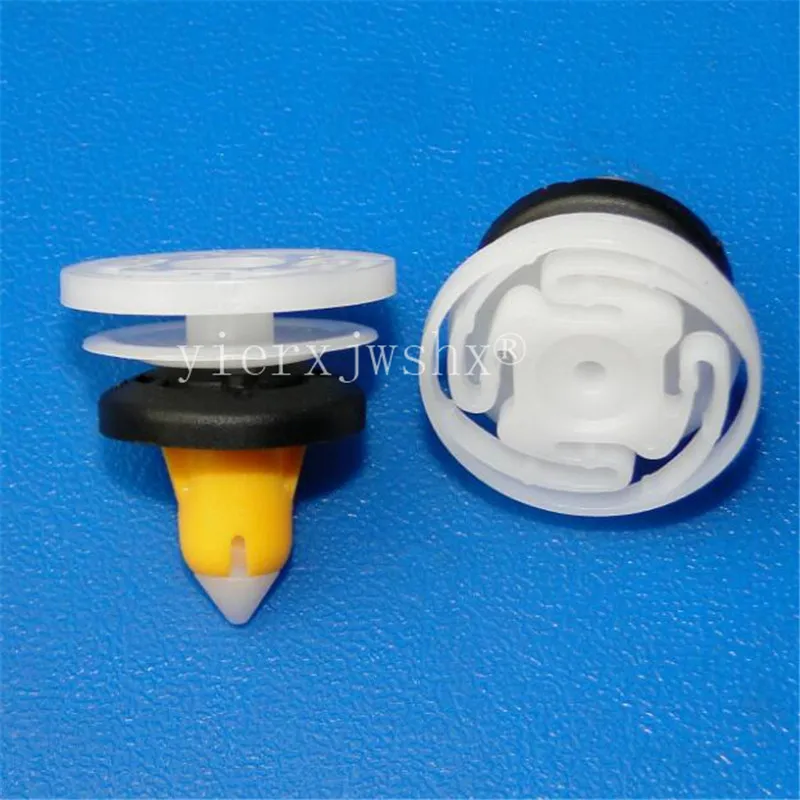100PCS 8MM 도어 몰딩 패널 트림 클립 Maserati Lancia FIAT 500 For JEEP RENEGADE 용 플라스틱 패스너 클립 51987227 52034853