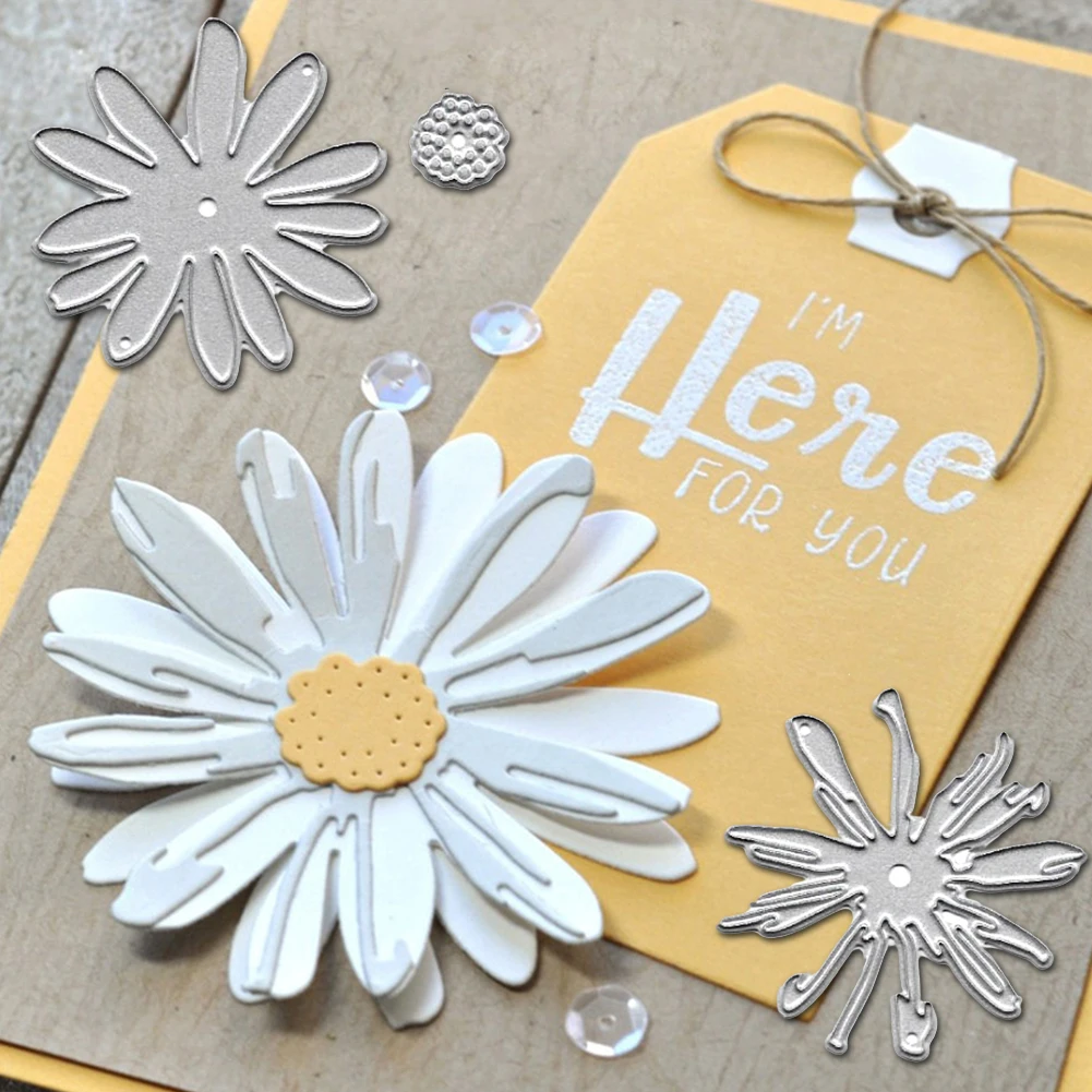 

Flower Cutting Dies DIY Scrapbooking Paper Card Photo Craft Stencil Emboss Mold Paper card combination decoration