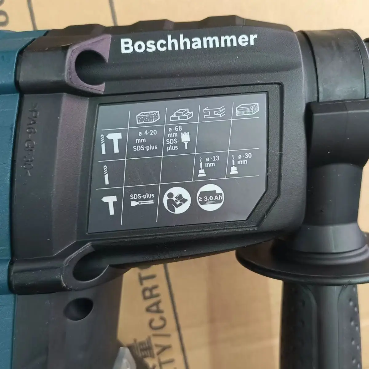 Bosch GBH180-LI Cordless Electric Hammer 18V Brushless Impact Drill Four Pits Lithium Rechargeable Rotary Hammer Bare Tool 4