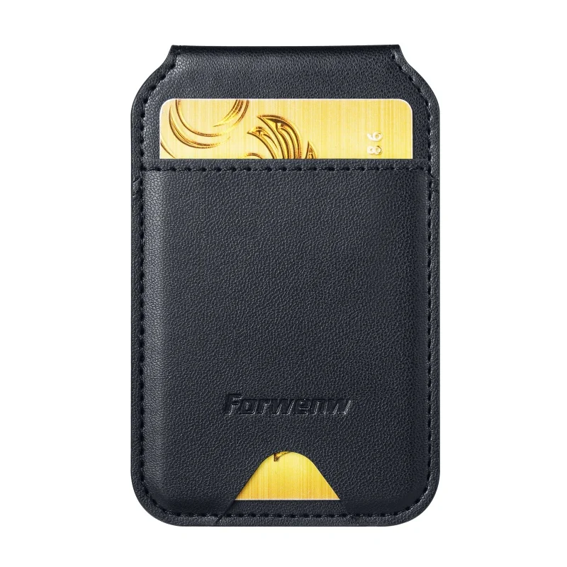 Luxury Unisex Folding PU Leather Magnetic Wallet Case