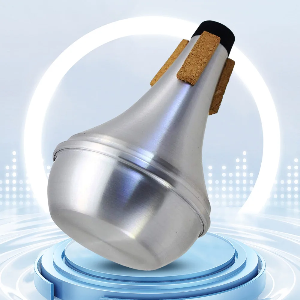 Trumpet Instrument Trumpet Silencer with Cork Reduces Volume 60-70Percent for Performance Practice