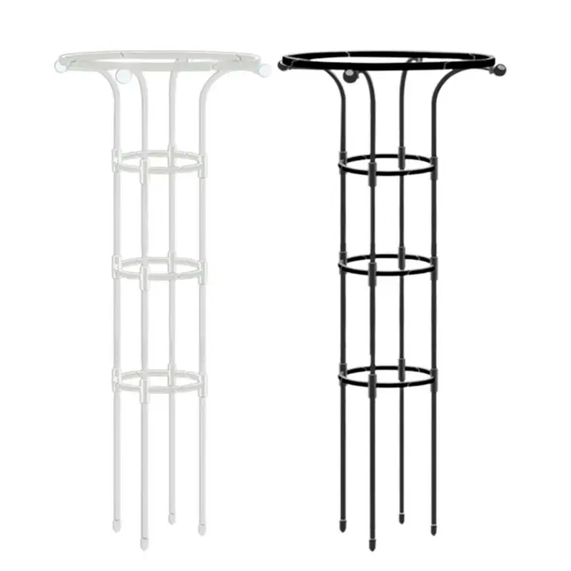 

Climbing Plant Trellis Detachable Garden Obelisk Trellis Portable Heavy Duty Multi Use Plant Support Tower For Vines Flowers