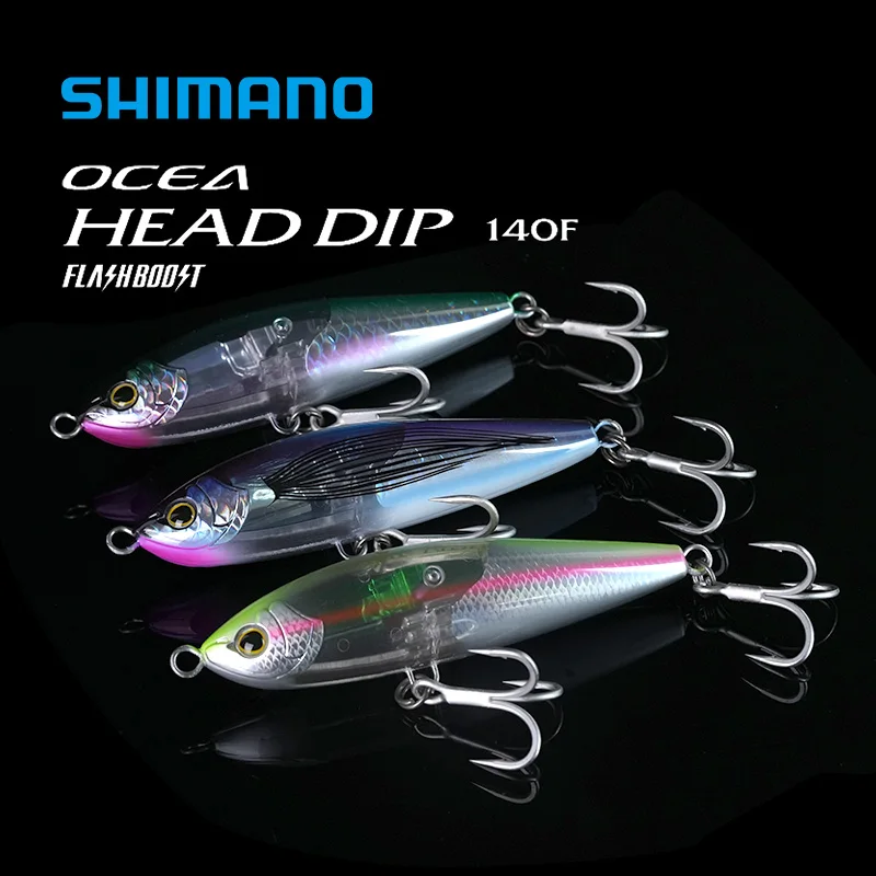 Leurre De Pêche Shimano Ocea Head Dip Flash Boost 140F – Flottant Pencil (140mm)