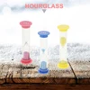 1/2/3 Minutes Plastic Hourglasses Teeth Brushing Sandglass Timer Perfect Gift Desktop Sand Watch for Children Adults 5