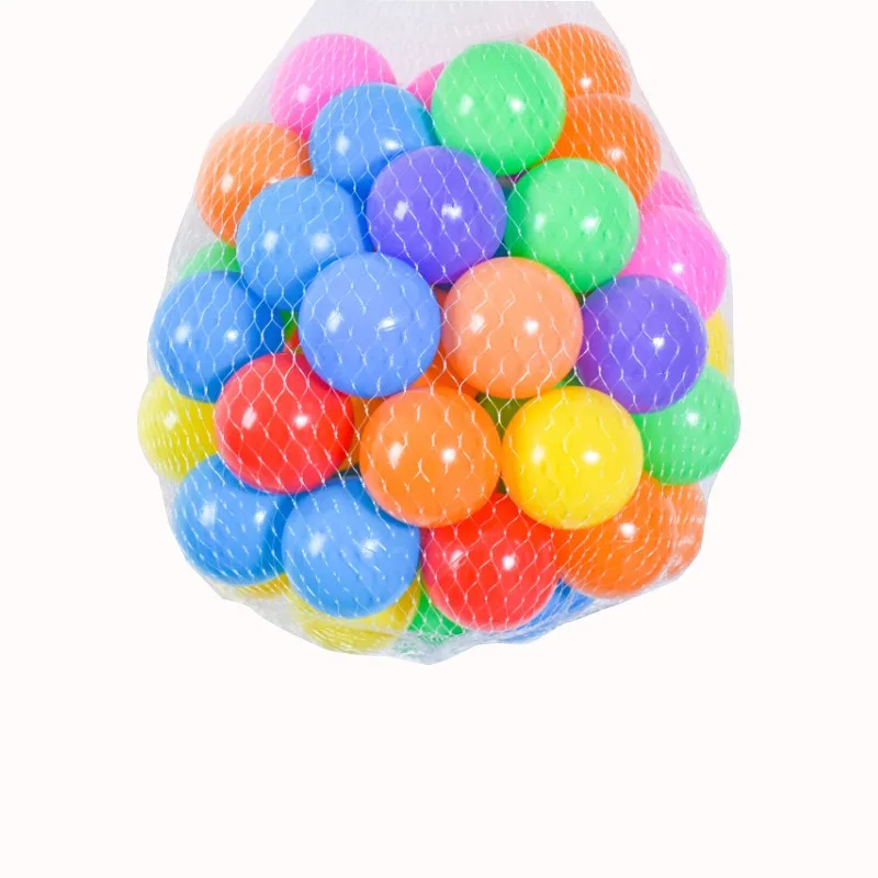 50PCS Outdoor Sport Ball Colorful Soft Water Pool Ocean Wave Ball Baby Children Funny Toys Eco-Friendly Stress Air Ball 6