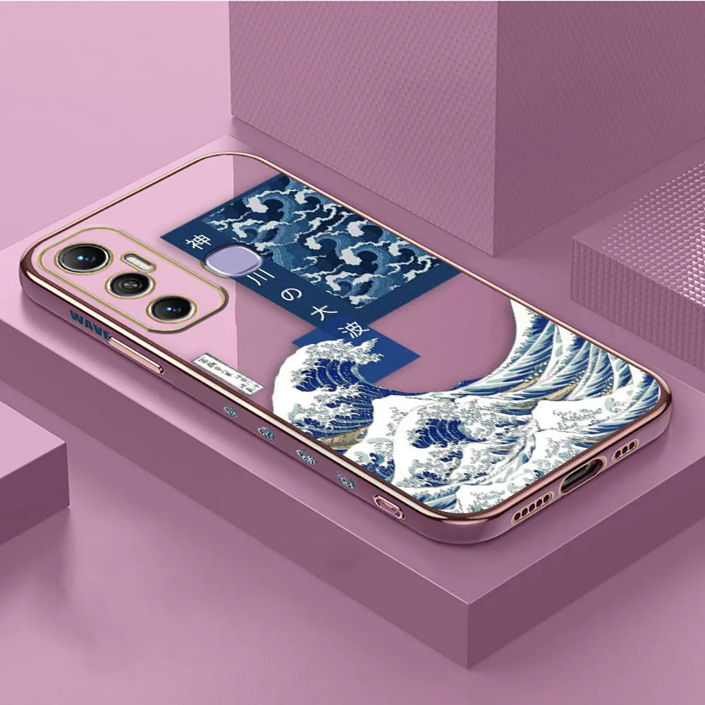 thumbnail image 1 of Cover Smooth E-TPU Phone Case Infinix HOT 40I 30I 30 20 20S 20I 12 12I 11 10 10S 10I 9 GT10 PRO Case The Great Wave Off Kanagawa, 1 of 5