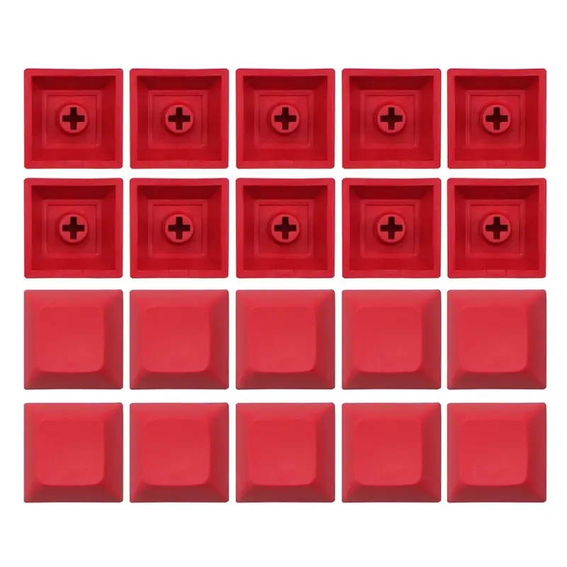 20PCS DSA 1U Keycap Set PBT Blank Keycaps DSA Profile 1U Height Keycap Set For Gaming Mechanical Keyboard image 7