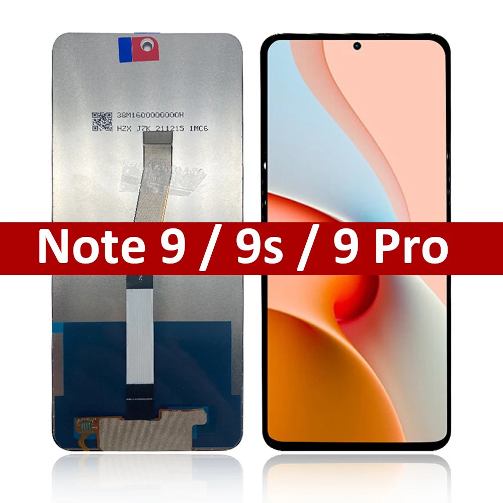 Per Xiaomi Redmi Note 9S Lcd Display Display Display Digitizer Assembly Per Redmi Note 9 Pro Display M2003J6B2