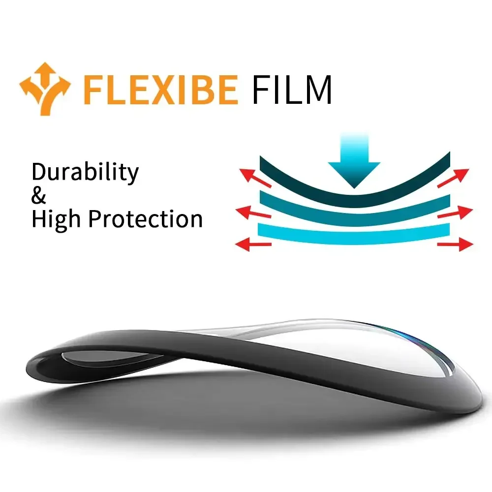 Ultra-Thin Clear Protective Film for Smart Watches - Full Coverage Screen Protector