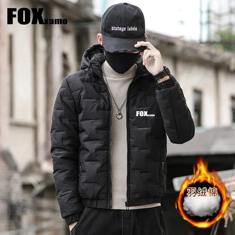 Foxxamo 2023 겨울 보온 재킷 플러스 벨벳 방풍 바지, 방수 야외 재킷, 낚시 바지, 하이킹 사이클링 코트