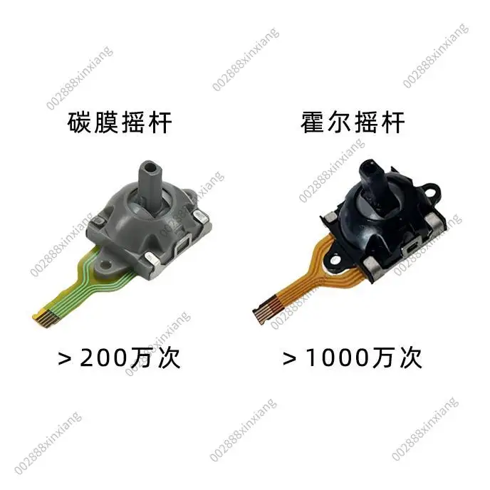 ROG ALLY 홀 조이스틱, 휴대용 카본 필름 조이스틱, 게임 콘솔 액세서리에 적합한 조이스틱