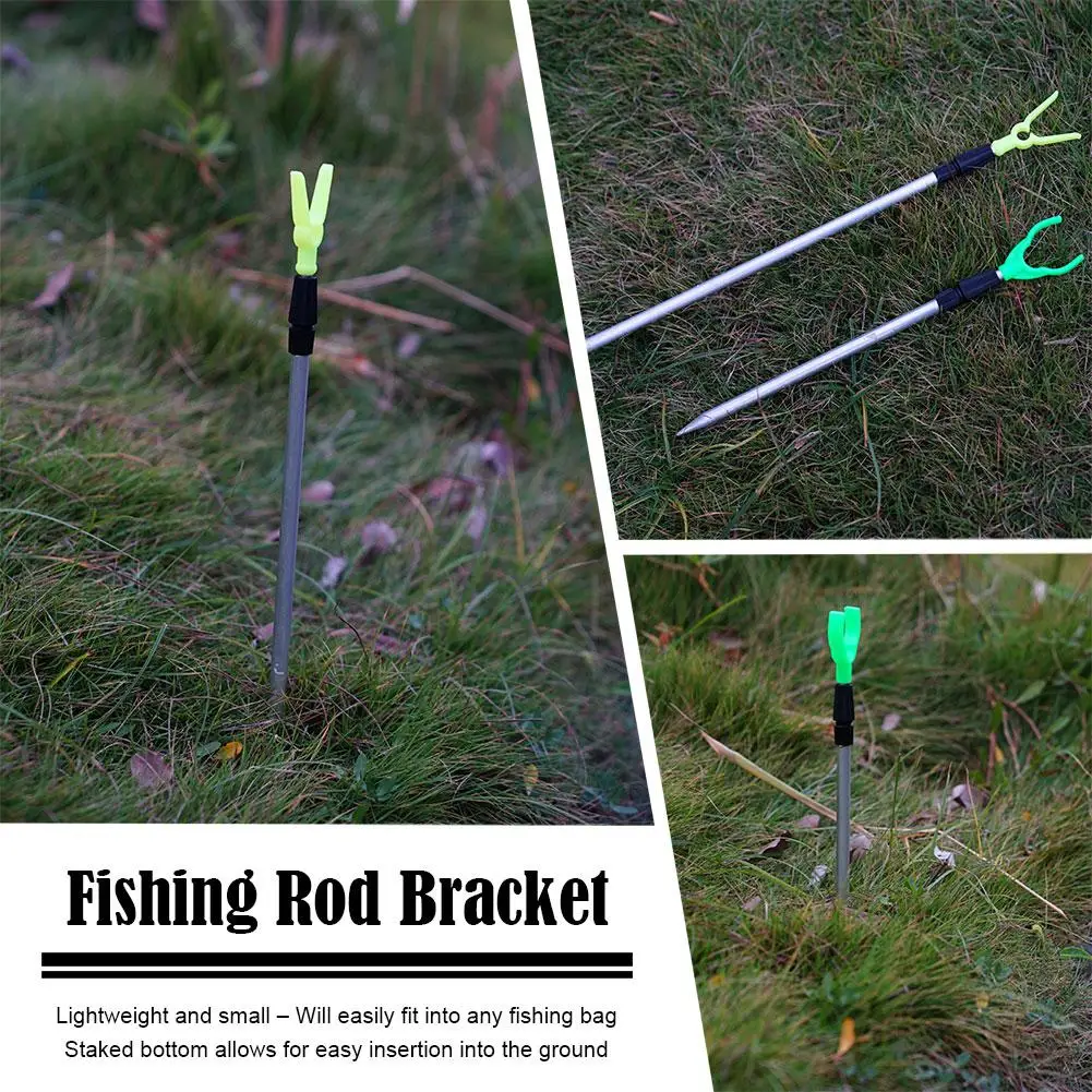 Adjustable Fishing Rod Holder Stand Telescopic Fishing Bankstick Extending Rod Rest Bracket 1Pc Winter Tool fishing rod bracket,fishing rod support,fishing rod rest,fishing rod holder