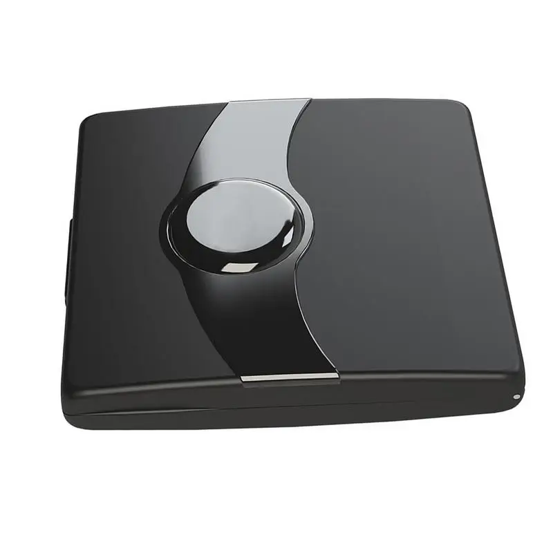 

High Quality Sax Clarinet Reeds Case Holder Box Black ABS 8pcs Reeds Capacity For Saxophone Clarinet Reeds Woodwind Instruments