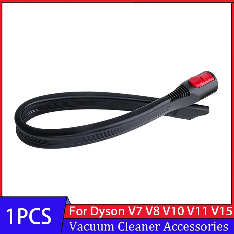 Flat Suction Nozzle Head For Dyson V8 V7 V10 V11 V12 V15 Robot Vacuum Cleaner Replacement Parts Flexible Crevice Tool