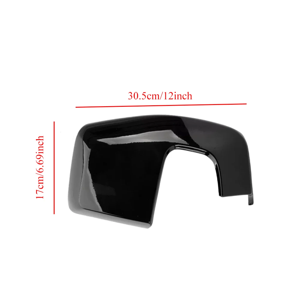 Weihuni Seitenspiegelkappen Für Audi A3/S3/RS3 8V 2014-2020 - Glossy Black Abdeckungen