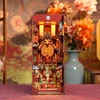 DIY Wooden Book Nook Shelf Insert Kits 12 Hours in Chang'an Bookends Miniature Building Kits Bookshelf Doll Houses Friends Gifts 2