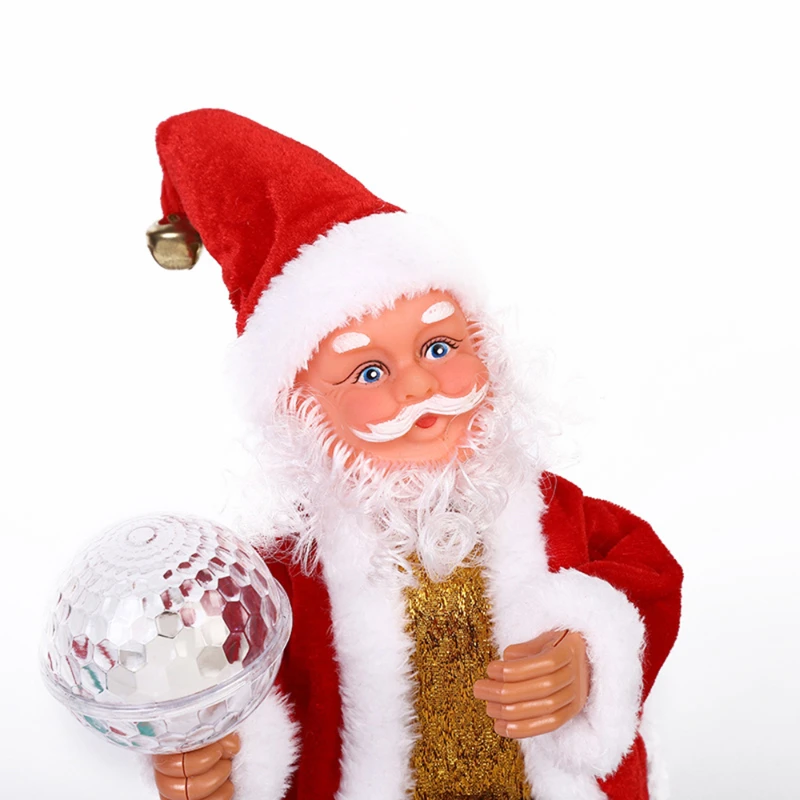 

Twerking Santa Claus Father Christmas Shaking Hips Singing Dancing Christmas Santa Claus Toys Electric Dolls Battery-Operated