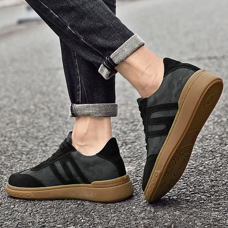 Herren Wildleder Freizeitschuhe Für Alltag Und Autofahren_voghion.com