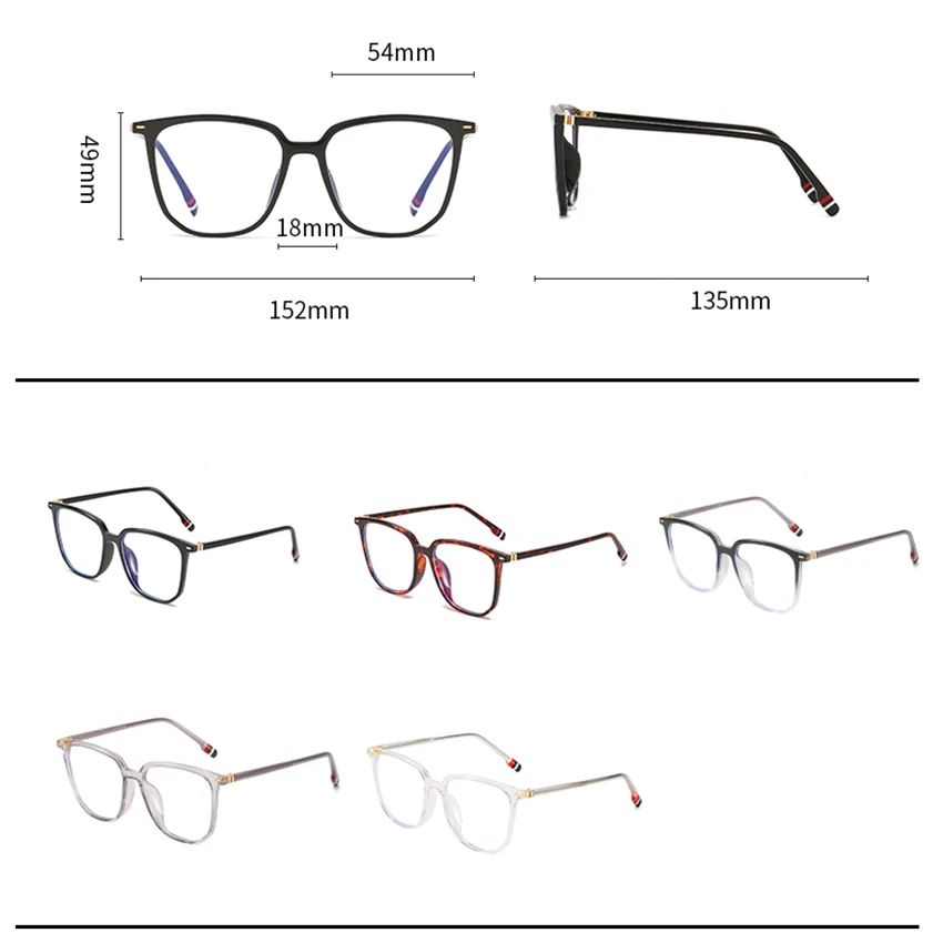 Veithdia Marke Blaulicht blockierende Brille, Computer lesen/Gaming/TV/Telefon Brille für Frauen Männer, Anti-Augen belastung & UV-Blendung – Detail 9