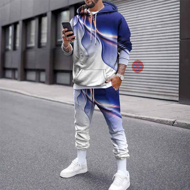 Newest Men's Pant Sports Suits Man Clothing Streetwear Autumn Winter Jacket Coat Hoodies Sweatshirts Men Tracksuit For Men