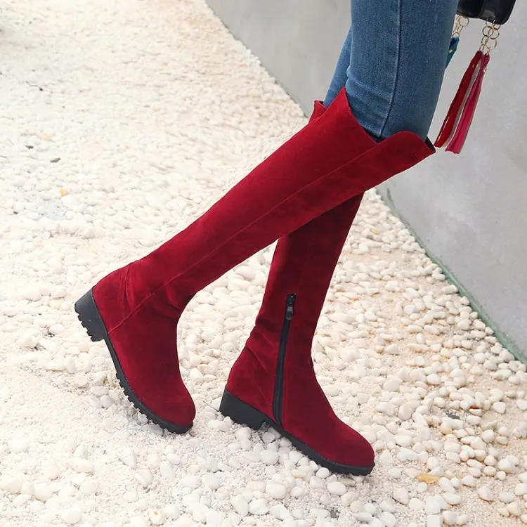Suede Over The Knee Boots Still In Style 2018 Footwear What To