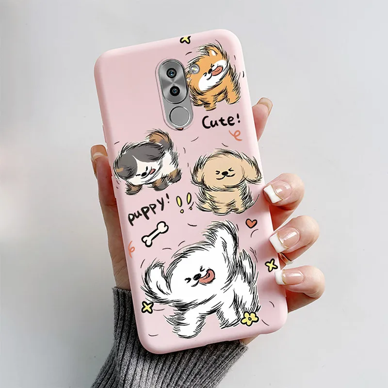 Cute Cat and Puppy Ultra-Thin Shockproof Silicone Phone Case