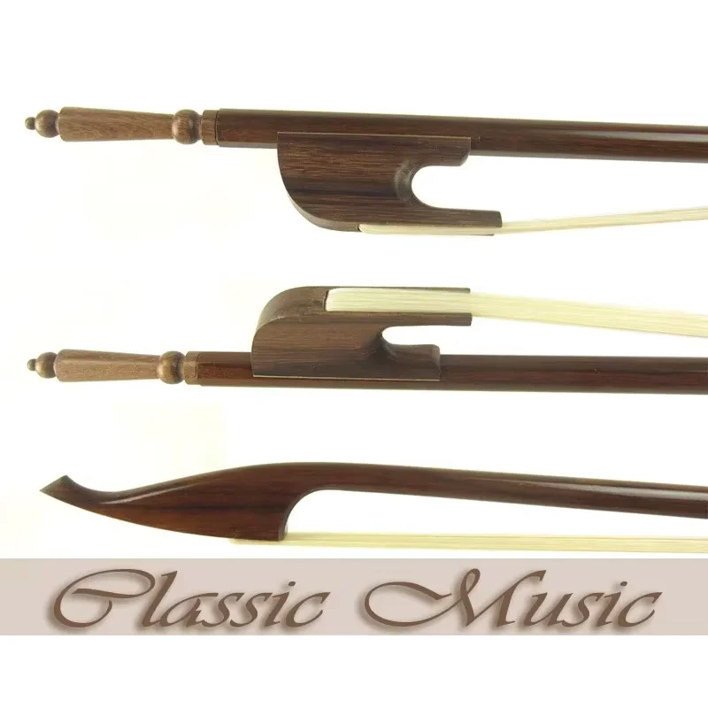 Baroque Viola Bow with Long Screw (4/4), Good Mongolian Horse Hair Hot Sell!