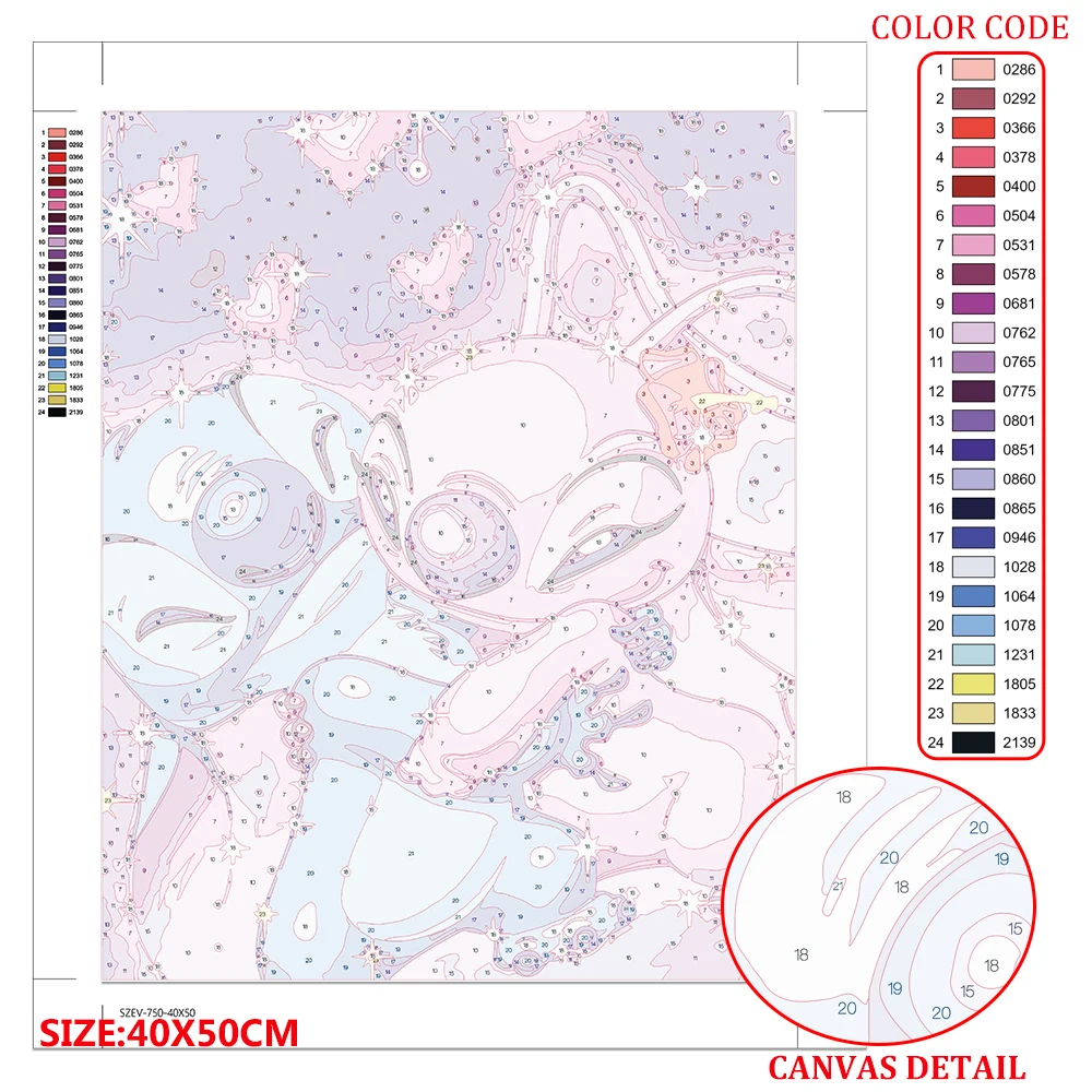 Disney DIY Painting By Numbers Mickey Mouse With Frame Oil Painting Princess Cartoon Picture Mermaid Stitch Crafts Child Gift painting by numbers kits,oil picture by numbers,painting by numbers