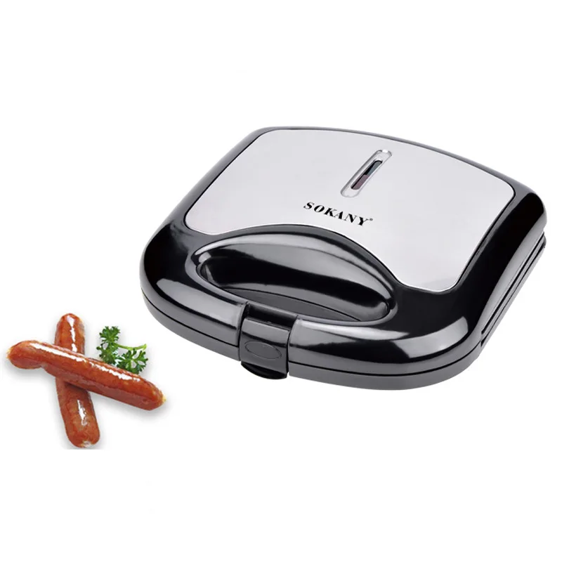 Corn Dog Waffle Maker Hot Dog Waffle Machine with Non-stick Coating Plate Make 6 Corn Dogs waffle maker