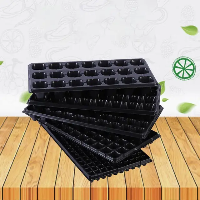 5Db Óvodai Tálca Nagyszerű Tartós Lélegző Növények Csírázási Kerti Zamatos Termesztési - Image 6