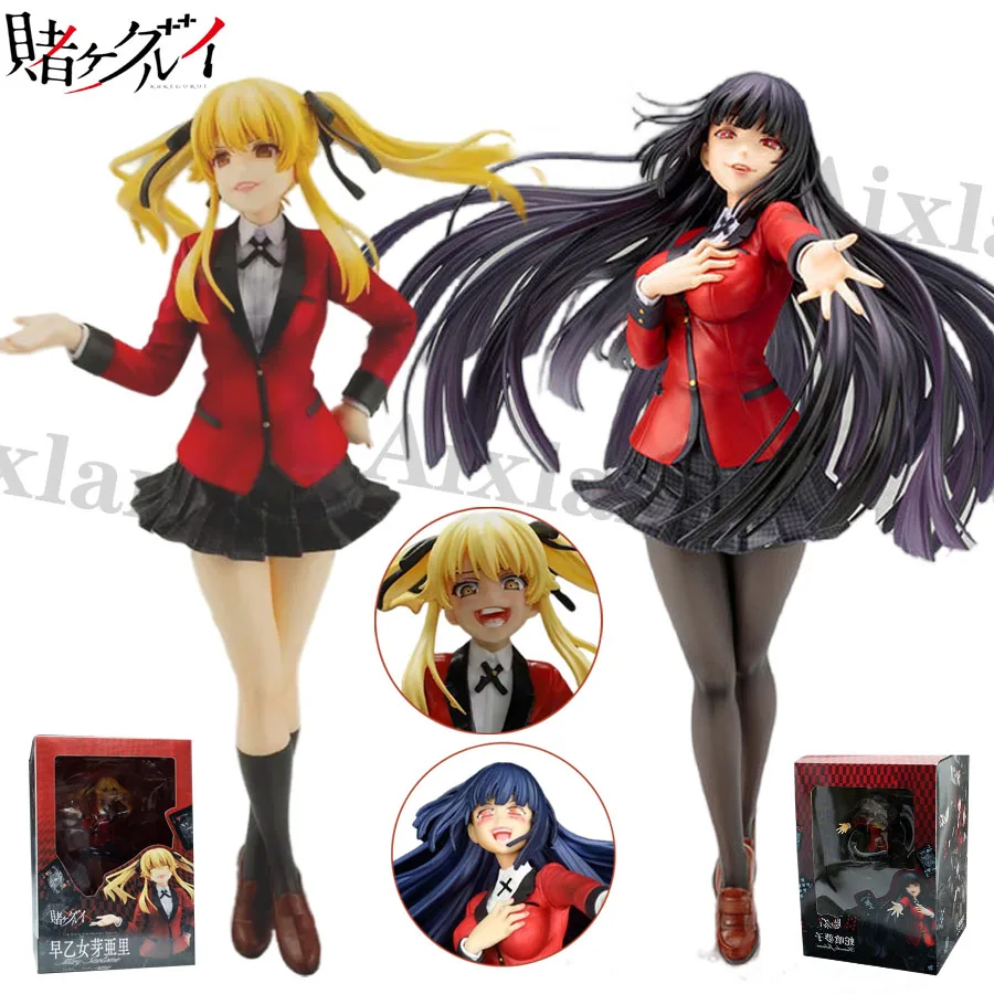 Kakegurui Anime Action Figure Jabami Yumeko Meari Saotome Kakegurui Uniform  Figurines Collection Model Doll Toy Statue Gift - AliExpress