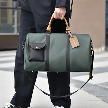 Borse da Lavoro da Uomo, Borse a Mano di Grande Capacità, Borse da Viaggio Impermeabili, Borsa a Tracolla da Uomo, Borsa a Mano di Lusso alla Moda