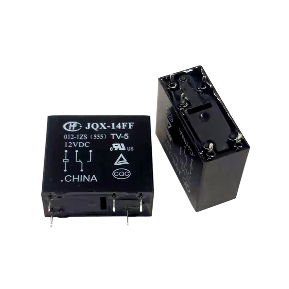 

5pcs/lot 100% original genuine relay:HF14FF JQX-14FF 012-1ZS 12VDC 10A 5pins