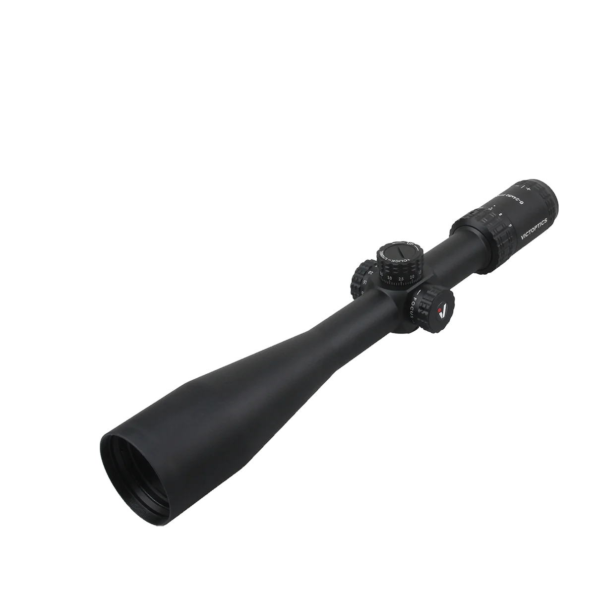 Victoptics S4 6-24x50 FFP SFP FDE MDL Riflescope Hunting Tactical Edge-to-Edge Image Turret Lock Feature Long Eye Relief