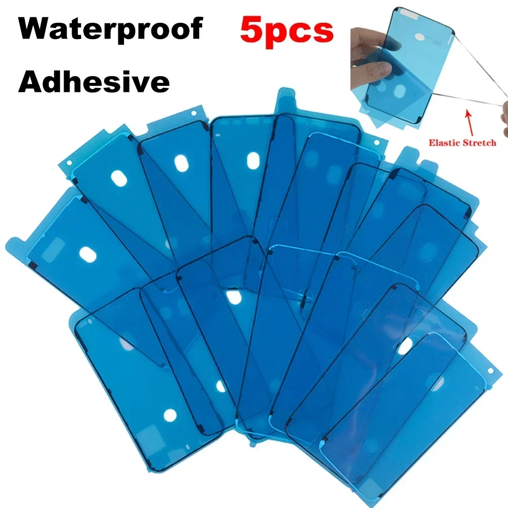 5pcs Waterproof Sticker for iPhone 6S 7 8 Plus X XR XS 11 12 Pro Max 3M Seal Adhesive LCD Screen Frame Tape Glue Repair Parts waterproof stickers