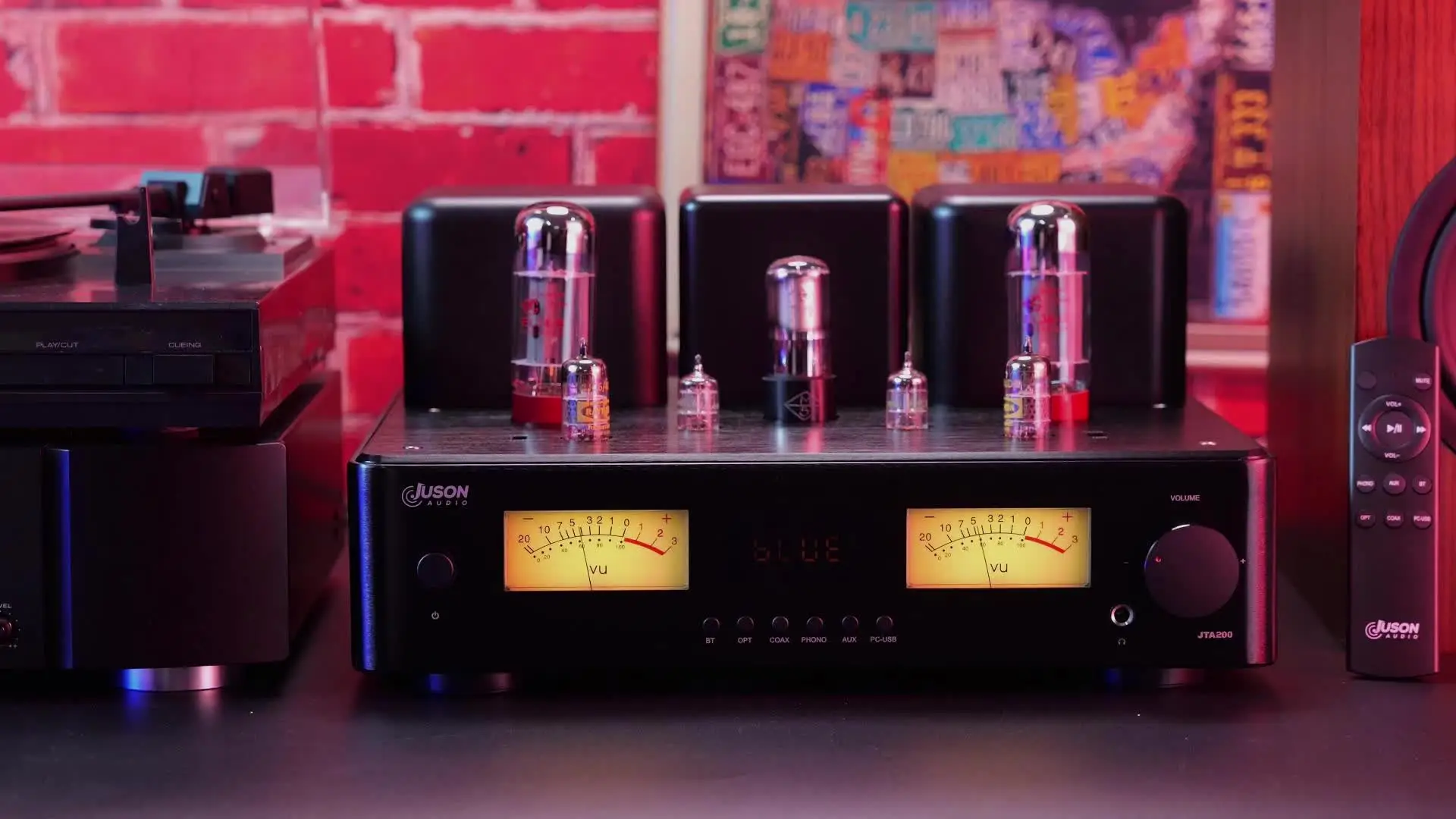 Juson Audio JTA200 300W EL34真空管アンプ HiFiハイブリッド真空管
