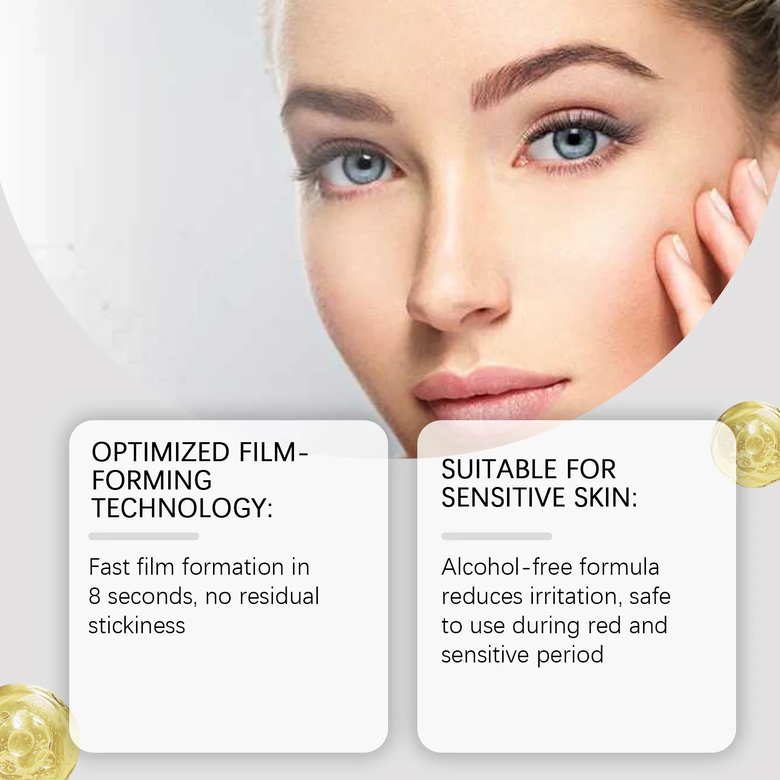 Retinolo Crema per la rimozione delle rughe Shot Rafforzamento Rassodante Linea sottile Enhancer Idratante Restringimento dei pori Riparazione Siero Set per la cura della pelle - immagine 5