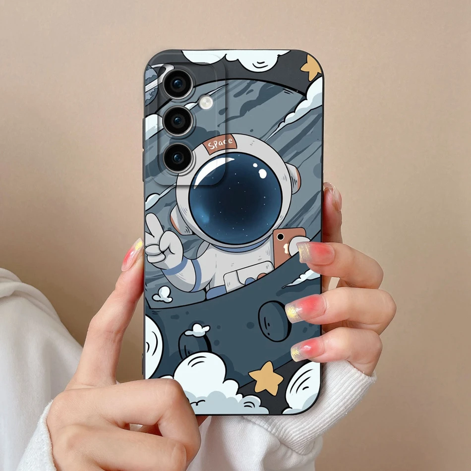 Romantic Soft Liquid Silicone Back Cover with Camera Protector and Anti-Shock Design