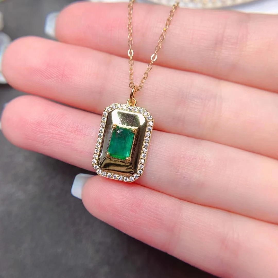 MeiMei！大特価！エメラルドトップ 楽天市場】【SALE】エメラルド ペンダントトップ K18（スクエア