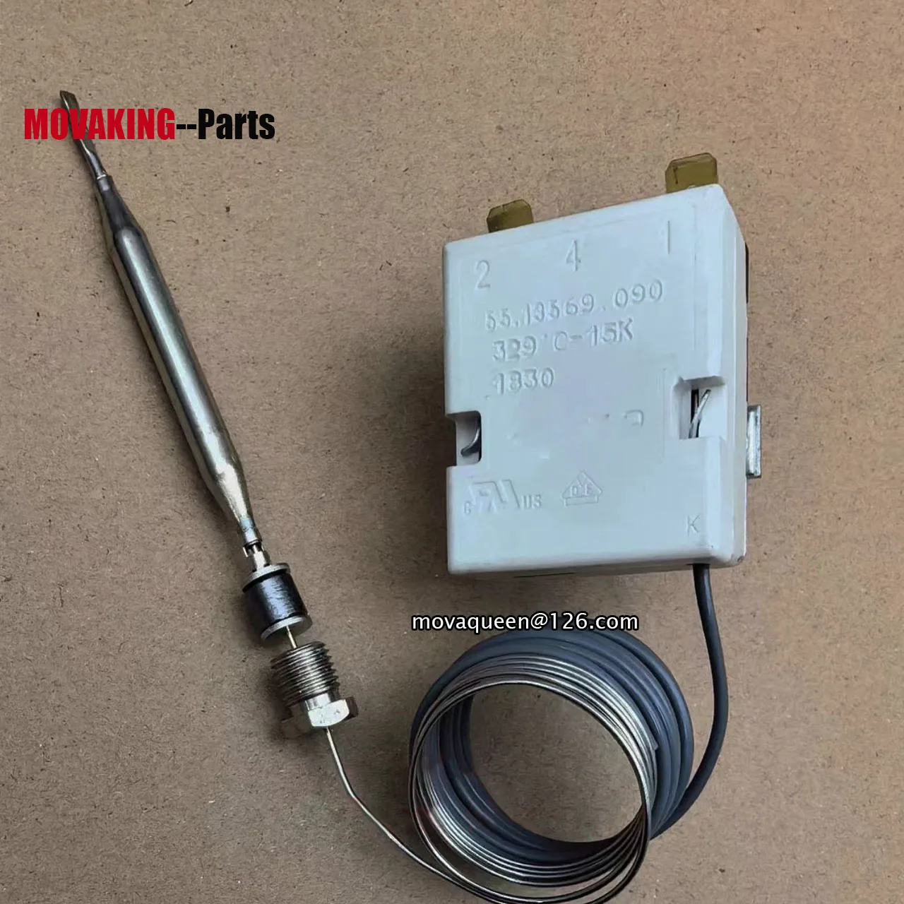 Stove Grill Oven Fryer Accessories Temperature Control 55.13569.090 Single-phase 329&deg;C Manual Reset Temperature Limiter