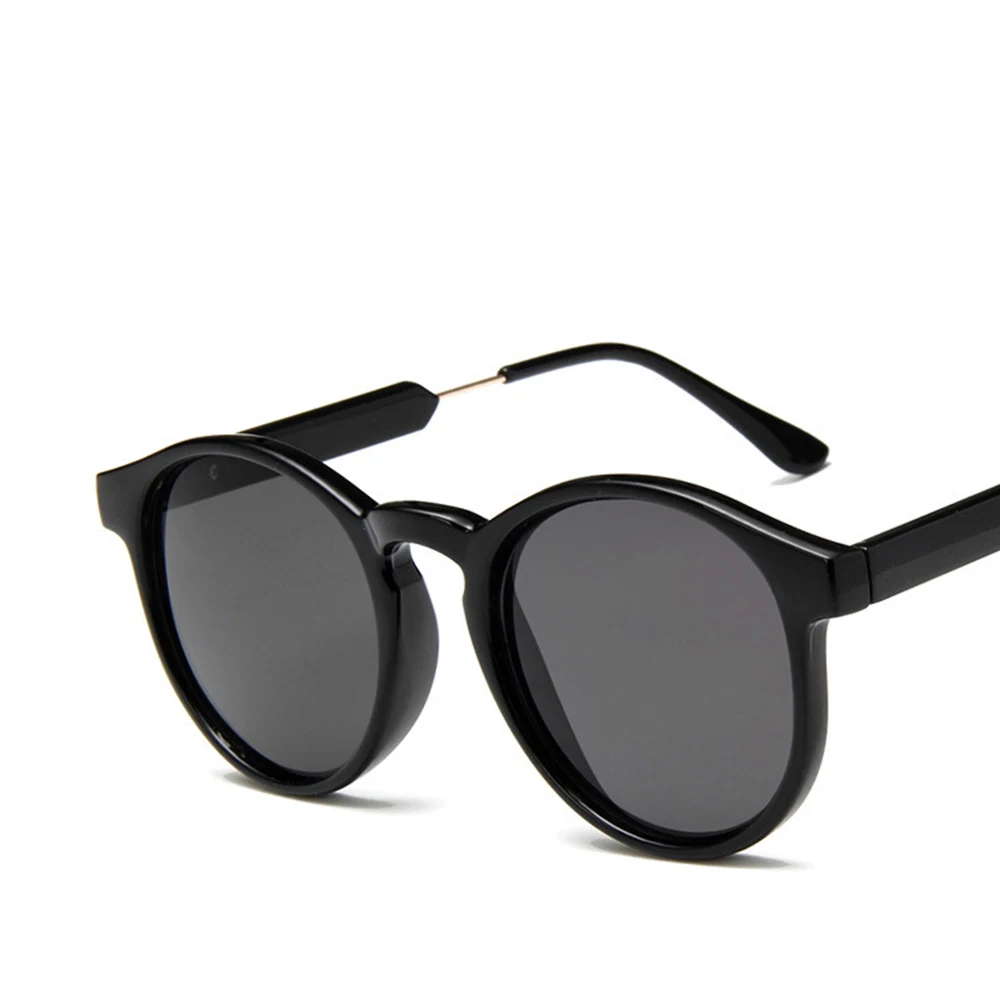 

Retro Round Frame Sunglasses Transparent Colorful Fashion Women Outdoor Sun Protection Eyewear Luxury Brand Designer Shades