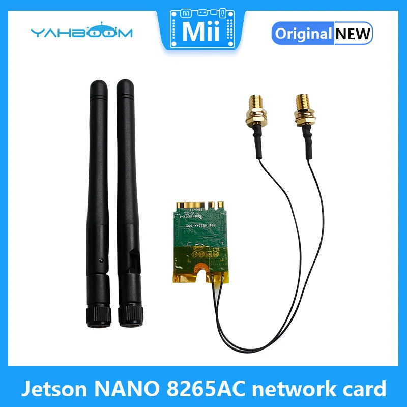 

Jetson NANO 8265AC NGW dual-band network card with M.2 Port Compatible With NVIDIA Jetson Xavier NX/TX2 NX/Orin NX/Orin NANO
