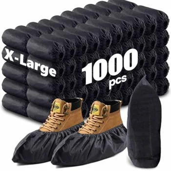 1000 Pack Disposable NonSlip Shoe Covers XLarge Durable Protection for Indoor Use Premium NonWoven Fabric Boot Covers Ideal for