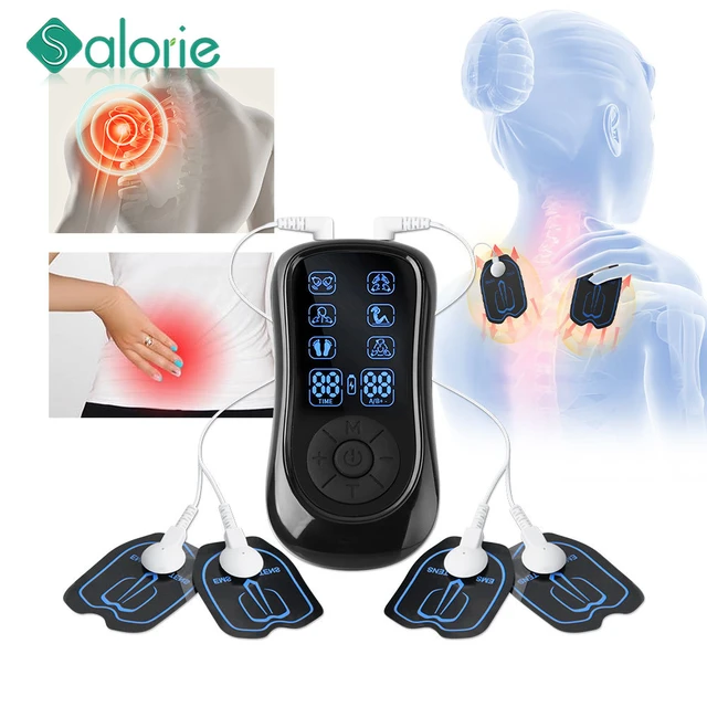 Tens Unit Electrotherapy Machine Dual Channel Rechargeable Pain