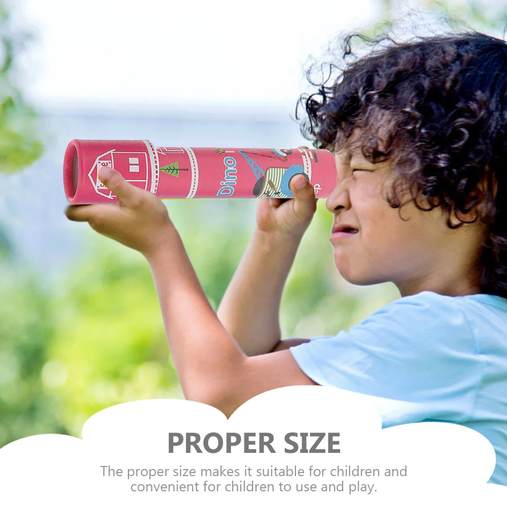 Children Toys 10 Pcs Kaleidoscope Portable Paper