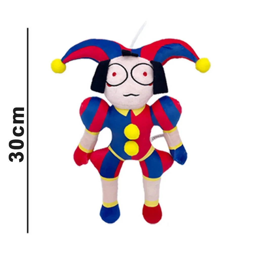 Anime The Amazing Digital Circus Clown Plush Kawaii Pomni Plush Toy Cute  Cartoon Soft Stuffed Doll Decor Toys Christmas Gift - AliExpress