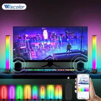 LED Atmosphere lights Wiscolor WIFI RGB Bluetooth Connection Lntelligent Software Control Desktop Game Light Decorative Light 1