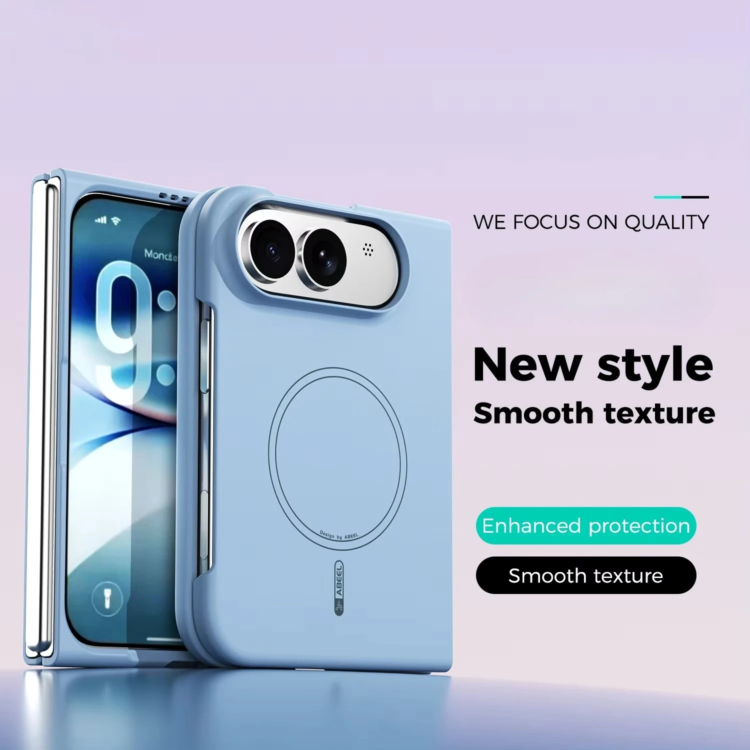 Liquid Silicone Magnetic Phone Case - Shockproof & Wireless Charging Compatible Cover